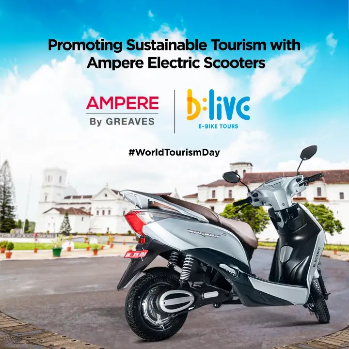 Ampere partners with BLive to promote EV tourism