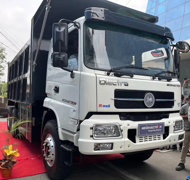 Olectra Greentech starts trials of its new heavy-duty Electric truck