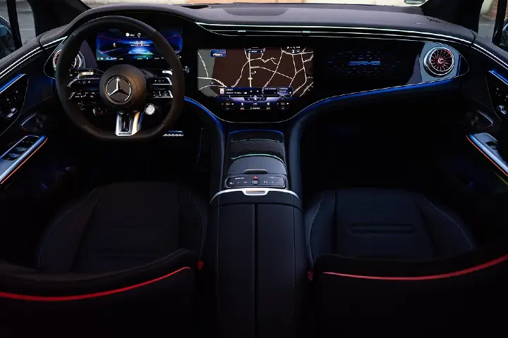 Mercedes AMG EQE interior