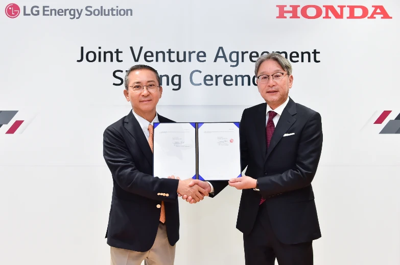 LG Energy Solution and Honda partner to produce EV batteries in the US.