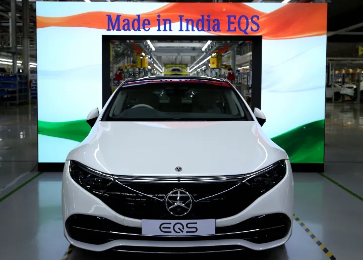 Mercedes launches its first Made in India luxury electric car, EQS
