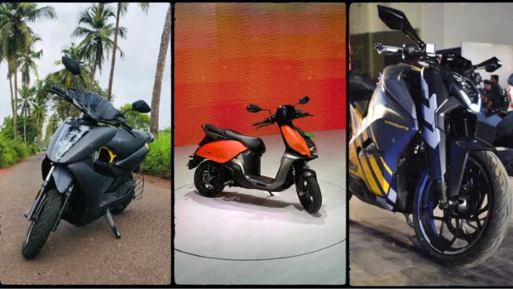 Here are the most impressive electric two-wheeler launches of 2022.