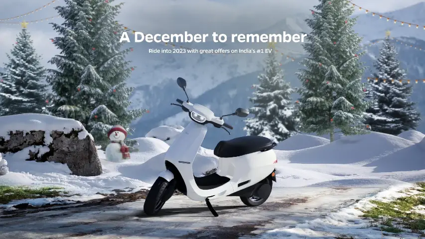Ola Electric announces year-ending offers;10,000 off on S1 Pro, Referral program, and much more.