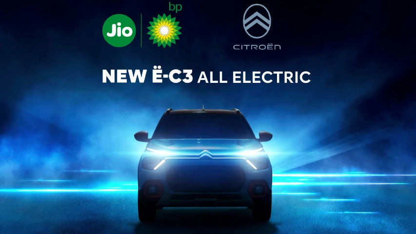 Citroen India partners with Jio-bp to build EV charging network.