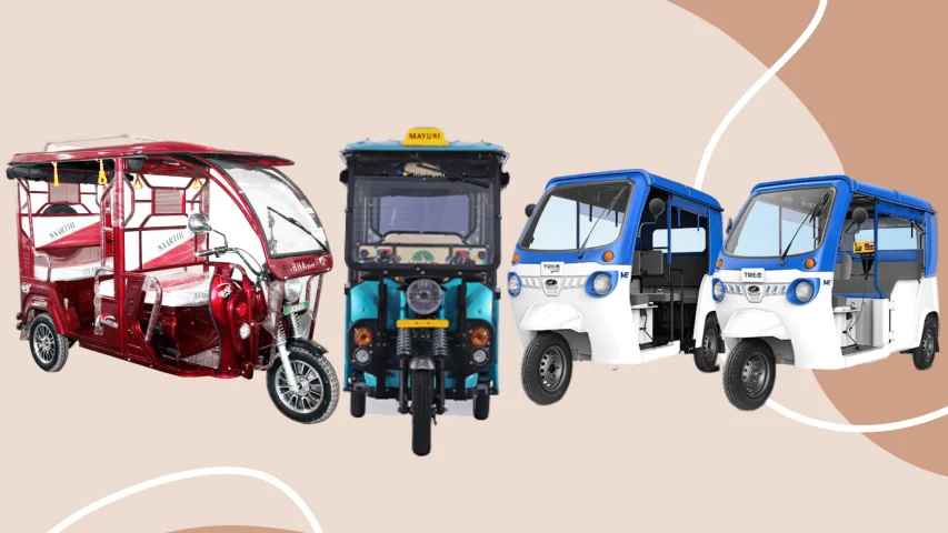 Over three lakh electric three wheelers sold in India in 2022.