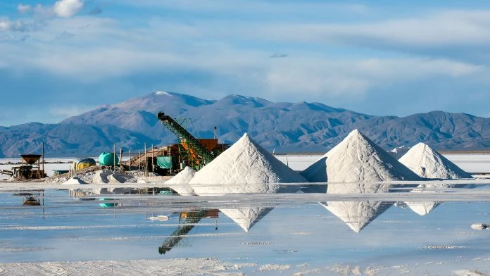 Argentina's Lithium Exports Spike to Highest Level Since 2012, Marking Over USD3.86 billion in 2022.