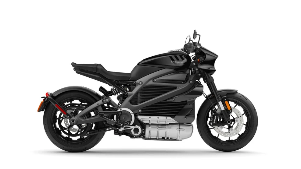 The LiveWire ONE premium electric motorcycle, which is now available in Europe.