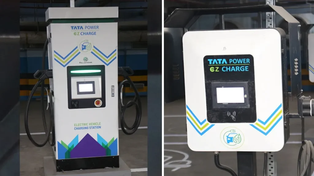 Tata Power installs eight EV charging stations at R CITY Mall